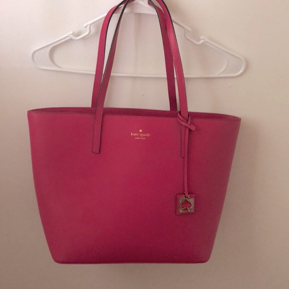 kate spade bucket purse. hot pink